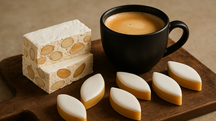 nougat calisson café de spécialité