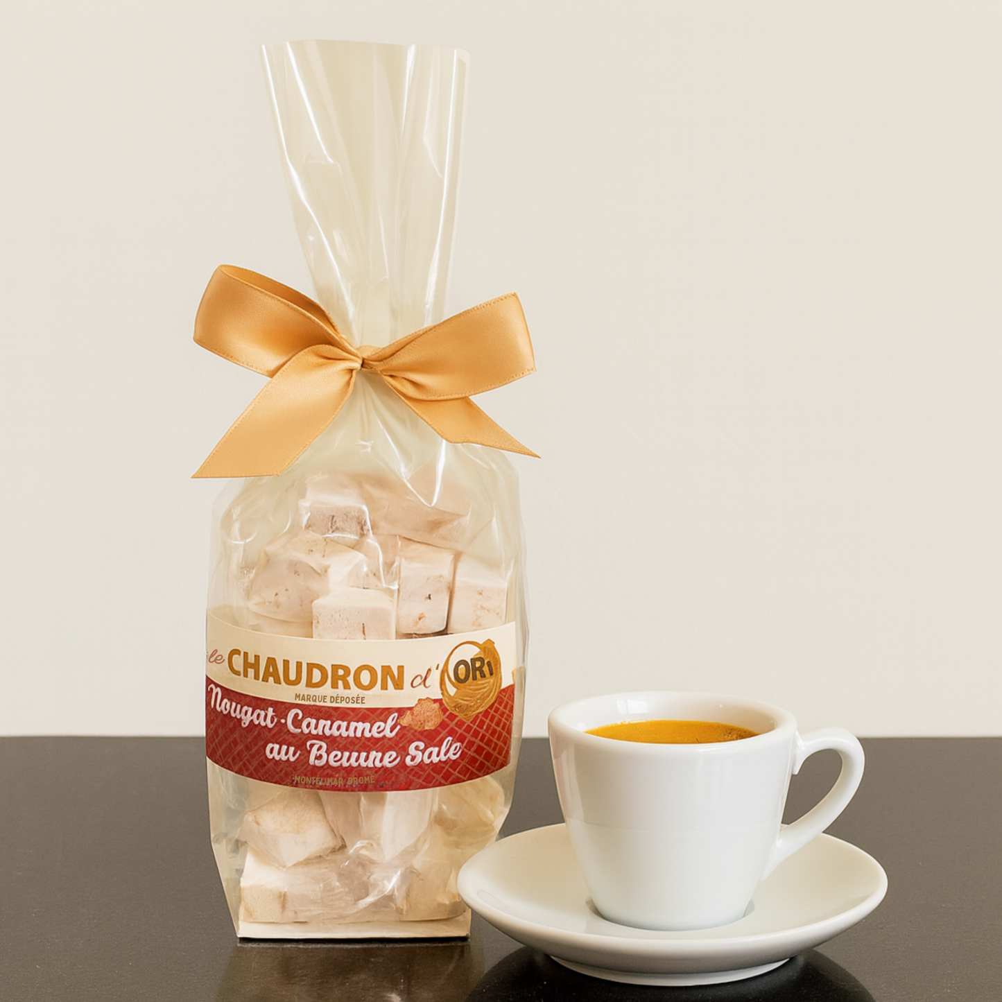 Nougat caramel beurre salé – Sachet 200 g