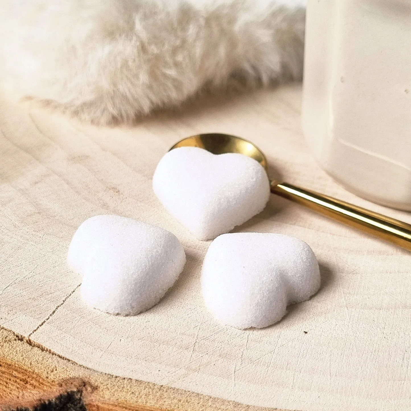 Édition limitée Au Cœur de l'Hiver - Sucres artisanaux blanc - 134g