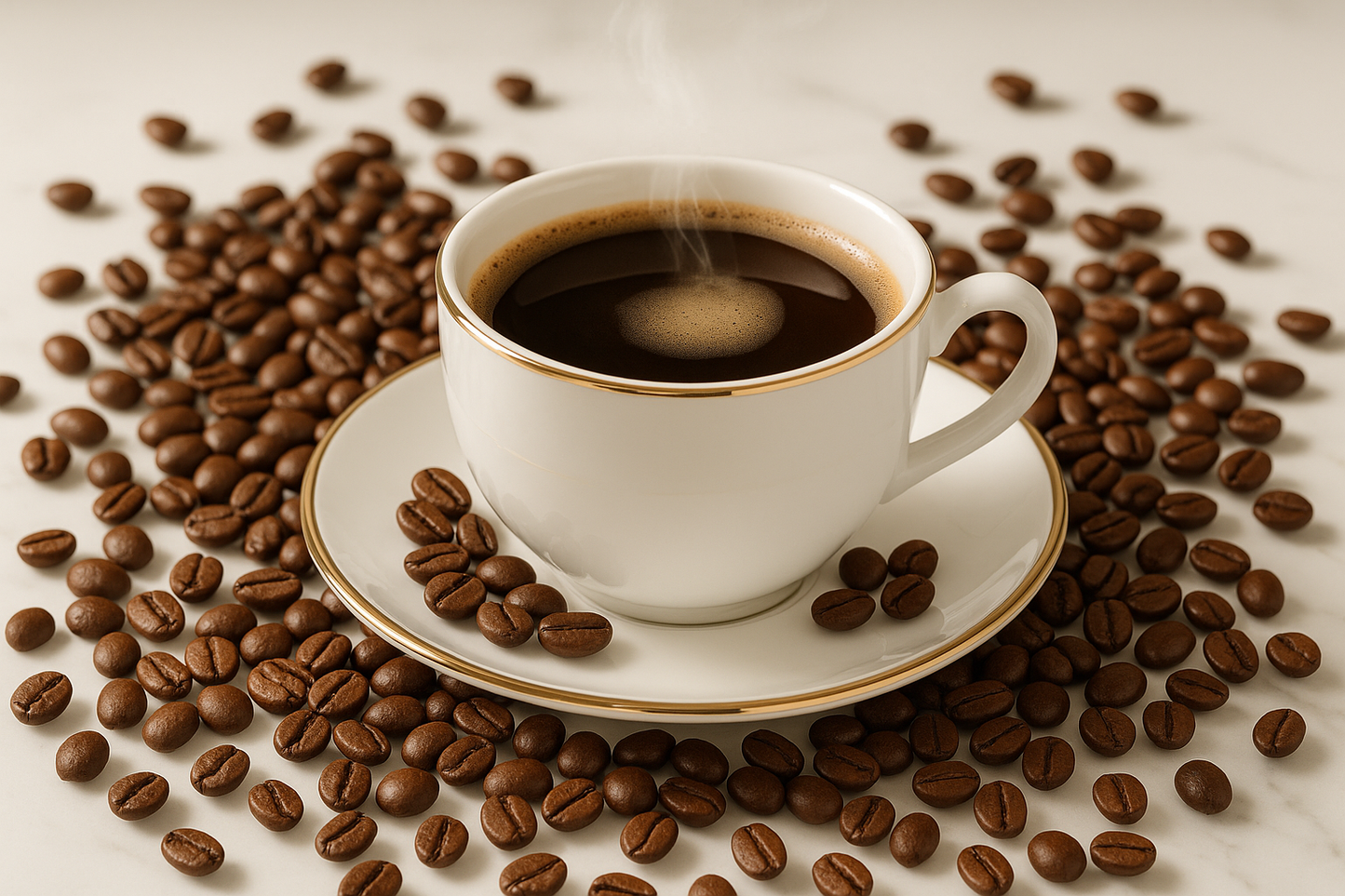 moins de mousse plus de grains de café