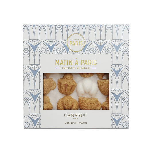 Douceur du matin - Assortiment de sucres artisanaux blanc & ambre - 90g