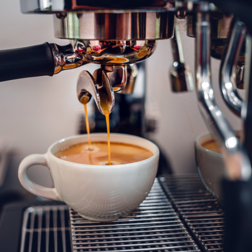 café qui coule machine a expresso